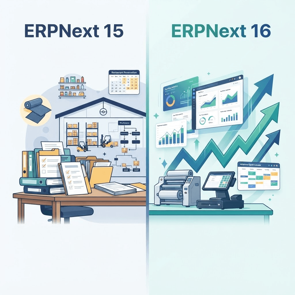 Pilih ERPNext 15 atau ERPNext 16? Panduan Praktis